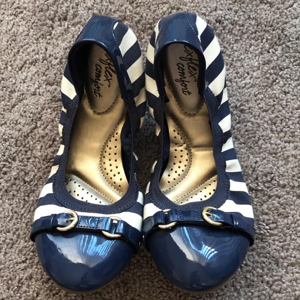 Nautical Ballet Flats!